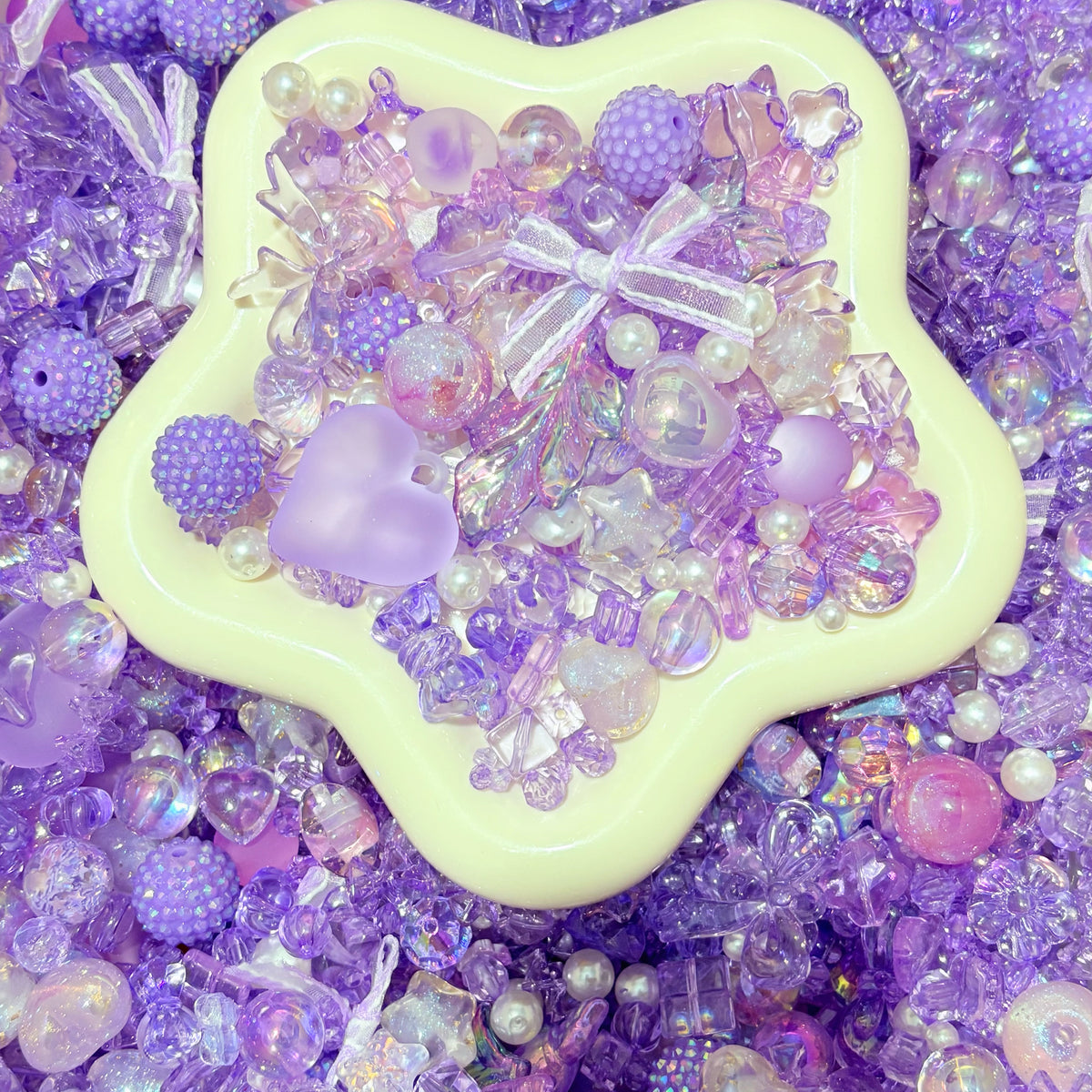 Themed Acrylic Mixed Beads