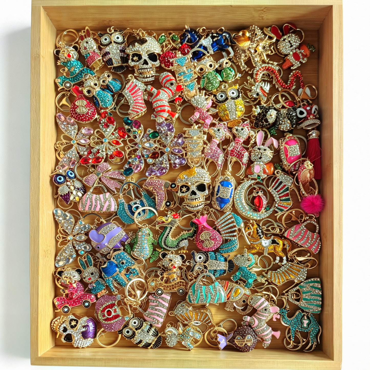 New Bling Bling Bag Charm, Keychain
