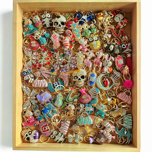 New Bling Bling Bag Charm, Keychain