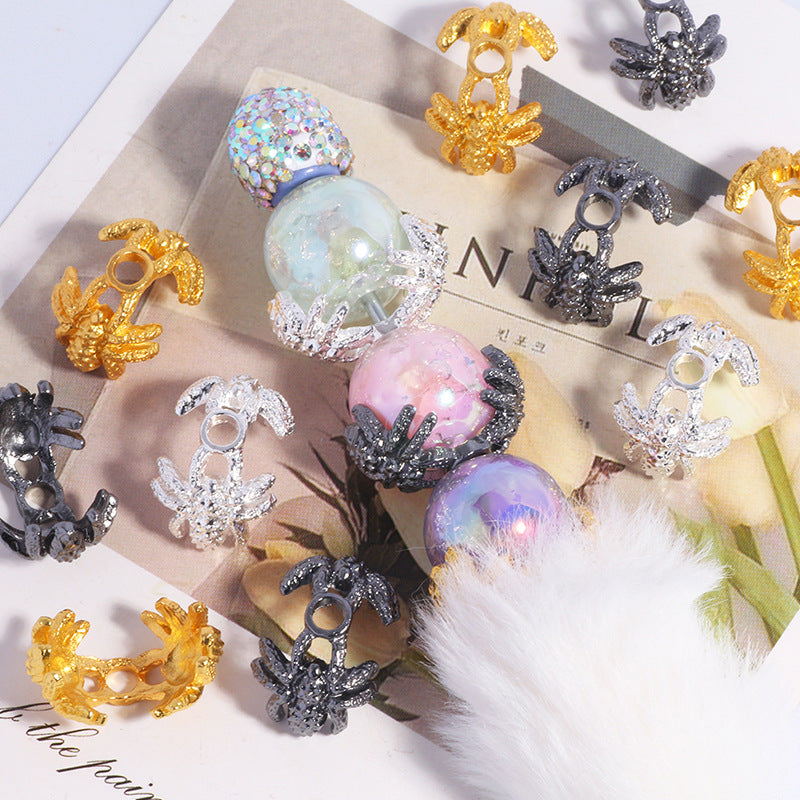Alloy Flower Spacer Beads
