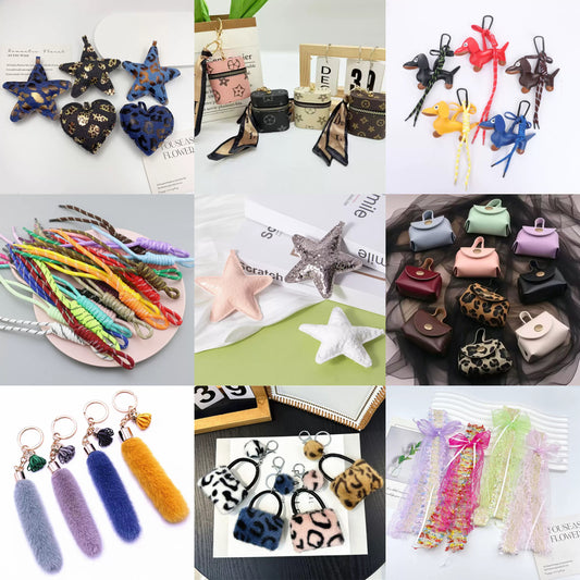 Charm Your Bags: Cute Accessories for Bags, keychains.