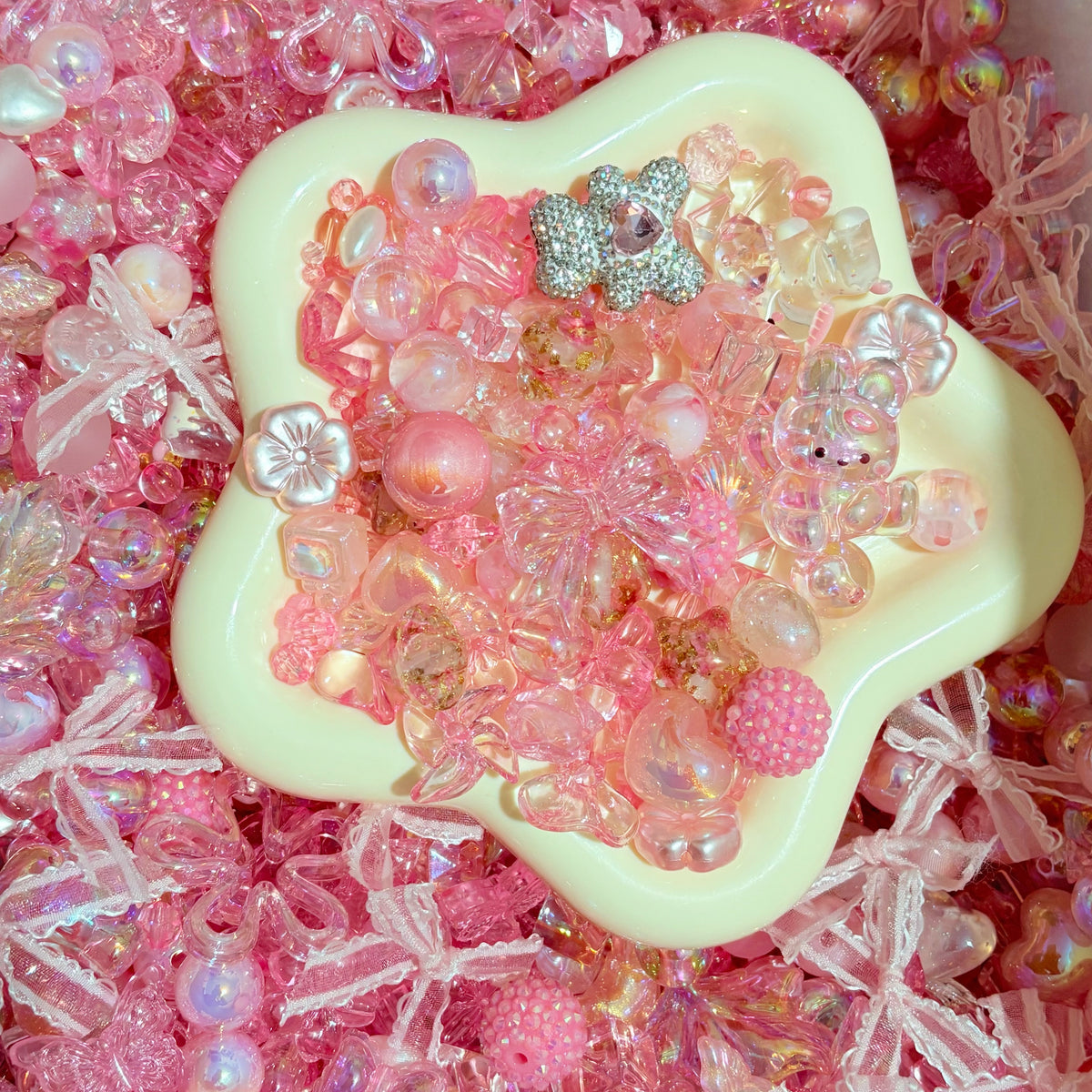 Themed Acrylic Mixed Beads
