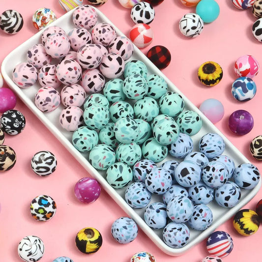 New! DIY silicone beads for beadable pens, phone chains, key chains, etc.