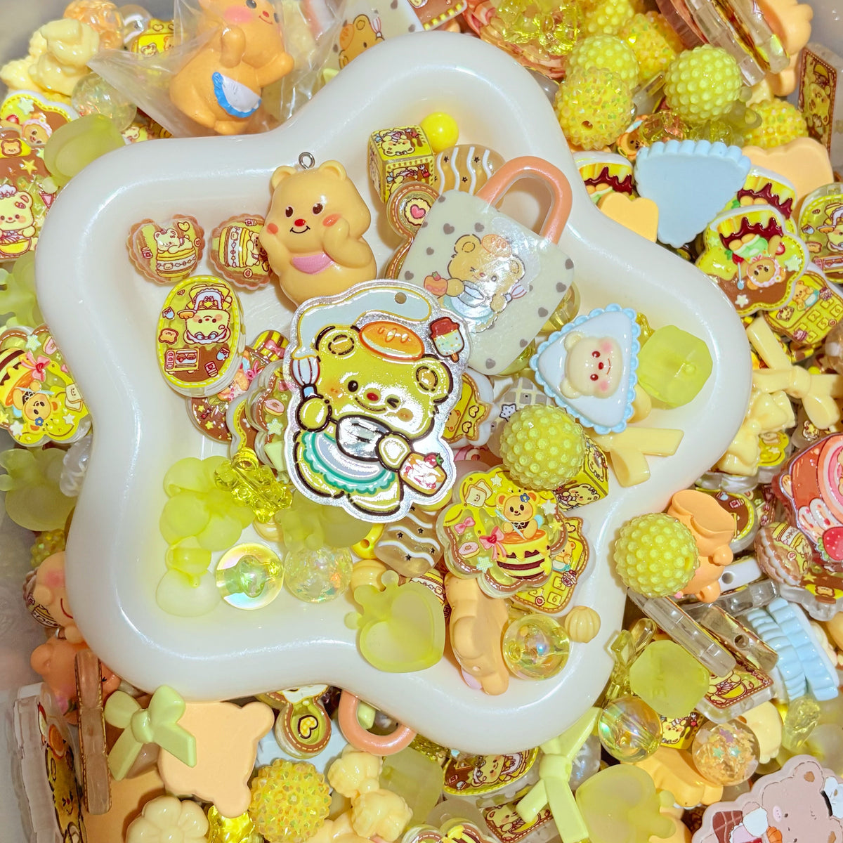 Themed Acrylic Mixed Beads