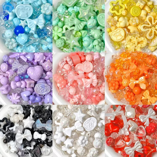 New! Theme Acrylic Mixed Beads